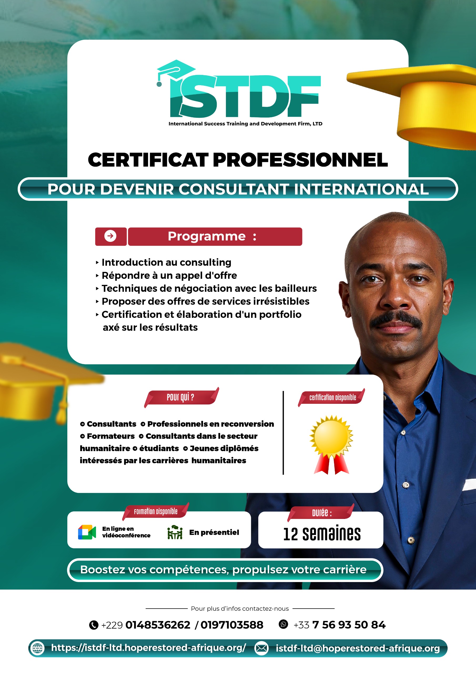 Devenez consultant international et accompagnez les grandes organisations humanitaires
